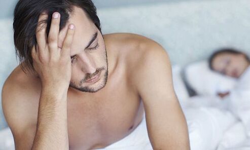 Prostatitis is usually accompanied by a lack of sexual desire in men. 