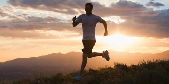 running and active lifestyle for prevention of prostatitis