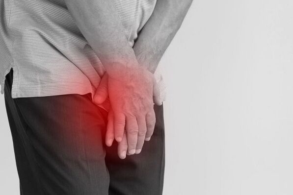 Sharp pain in the groin
